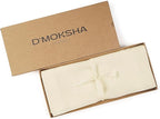 D'Moksha Homes Linen Cream Table Runner 72 Inches Long - 100% Pure Linen 14 x 72 Inch Table Runner for Dining, Fall, Autumn and Halloween - Machine Washable