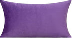VAKADO Purple Throw Pillow Covers Decorative 12x20 Set of 2 Outdoor Decor Couch Cushion Covers Pillowcases Home Bed Decoration for Sofa Bedroom Office