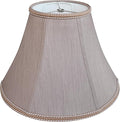 Tootoo Star Brown Large Drum Lamp Shade for Chandeliers Floor Light and Table Lamp,12x16x11" Spider,Fabric Natural Linen Hand Crafted (Brown color)