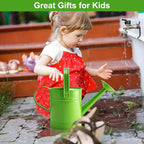 Finderomend Watering Can, Metal Watering Can 1.5L/51oz, Iron Art for Watering Bucket Home Office Small Portable Indoor Watering Equipment (Green)