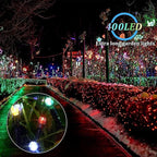 4Pack Solar String Lights for Outside, 400 LED Solar Christmas Lights Outdoor Waterproof with 8 Modes Solar Fairy Lights for Xmas Tree Party Wedding Garden Fence Decorations (Multicolor)