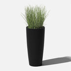 Veradek Mason Series Vega Planter - Round Tall Planter for Indoor or Outdoor Porch/Patio | Made from Plastic-Stone Composite with Drainage Holes | Modern Décor for, Flowers, Interior Plants