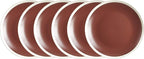 Rock Ridge Speckled Stoneware Dinnerware Set (18pc Set, Brown and Ivory)
