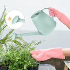 Watering Can - for Indoor and Outdoor House Plant Garden - with Long Spout - 1/2 Gallon - Light Green