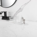 Glass Jar with Metal Lid for Bathroom Organization, Clear Apothecary Jar for Cotton Balls, Q Tips, and Small Accessories, Stylish Bathroom Storage Container Clear, Nickel