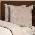 PHF Truly Velvet Euro Sham, 26"x 26",No Insert, 2 Pack Color Gradient Euro Throw Pillow Covers, Ultra Soft Cozy Pillow Covers for Home Decorative, No Shedding, No Pilling, Rose Pink