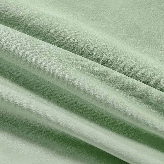 VAKADO Throw Pillow Covers Decorative 18x18 Set of 2 Sage Green Outdoor Decor Couch Cushion Covers Euro Pillowcases Home Bed Decoration for Sofa Bedroom Office