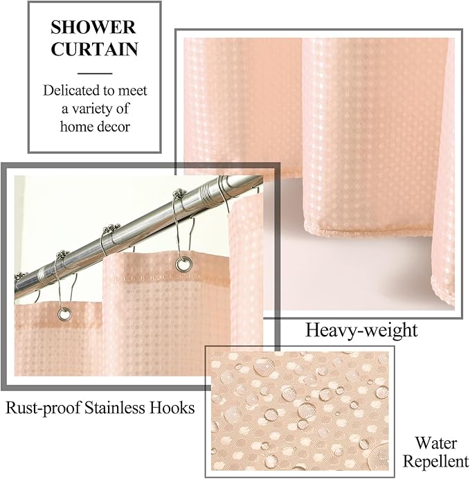 21 Pcs Bathroom Accessory Set with Waterproof Shower Curtain and Non Slip Mat,Resin Bath Set with Toothbrush Holder and Lotion Soap Dispenser,Bathroom Countertop Organizer Set for Home Apartment