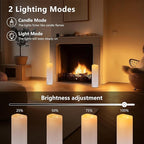 Kimjo 14" x 4" Large Outdoor Candles with Remote: Battery Operated LED Flameless Candles with Timer - Realistic Fake Waterproof Flickering Pillar Candles for Patio Porch Lanterns (White 2 Pack)