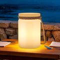 uuffoo LED Lamp Lantern Table Lamp Cordless Shower Lamp IP44 RGB and Warm White Dimmable for Indoor Outdoor Patio Camping Restaurant Home