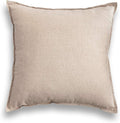 Jeanerlor SureGuard Pillowcase Cousion Cover Decor Cotton Linen with Unique Design to Embellish Study Room/House/Office, 20"x20"(50 x 50cm), Light Linen