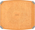 Elihome Essential Baking Pastry & Cutting Board for Kitchen, Wood Fiber Cutting Board for Kitchen, Knife Friendly, Dishwasher Safe, Non-Slip Feet, Juice Groove, Non-Porous, Eco Friendly, 15" x 18"