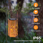 Christmas Decorations Gifts for Women Men Mom - Dragonfly Solar Lanterns Outdoor Waterproof - Birthday Gifts, Mothers Day Gifts, Solar Lights Outdoor Garden Decor for Outside, Patio, Yard, Lawn
