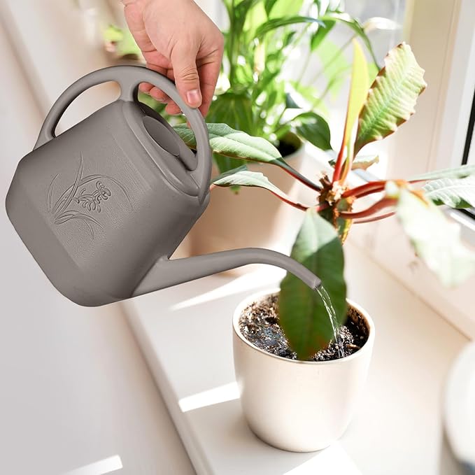Plant Watering Can - 1 Gallon - Coffee Color