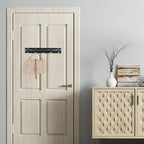 Wall-Mounted Coat Hooks, Black