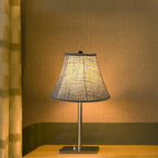 Double Brown Lamp Shade Set of 2, TOOTOO STAR Large Barrel Lampshade for Floor Light and Table Lamp 6x12x8.5 inch, DIY Fabric Natural Linen Hand Crafted, Spider (Brown, 6x12x8.5 inch)
