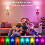 Auzev Battery Operated Wall Sconces Set of 2, Wall Lights for Living Room, Cordless Sconce Wall Decor Battery Powered Rechargeable Bedroom Wall Lamps with Remote Dimmable Sconce Lights No Wiring