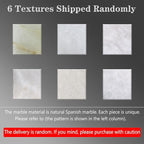 2 Pack 2 Light Oval 16" Alabaster Marble Bathroom Wall Sconce Modern Concise Style Wall Light Fixture,Dark Gray Finish for Bedroom Hallway Bedside