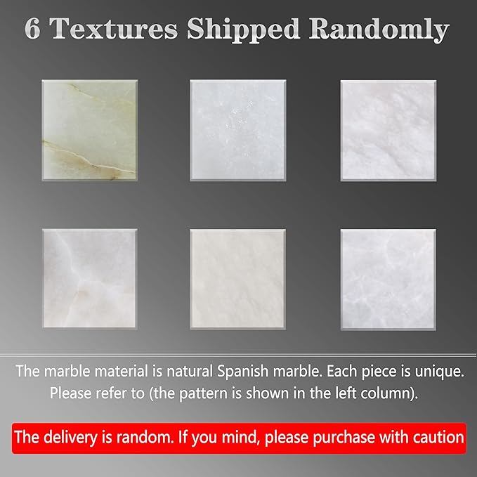 2 Pack 2 Light Oval 12" Alabaster Marble Bathroom Wall Sconce Modern Concise Style Wall Light Fixture,Dark Gray Finish for Bedroom Hallway Bedside