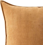 Luxury Tweed & Chenille Throw Pillow Covers – Set of 2 (18" x 18") with Soft and Luxurious Textures Decorative Throw Pillows for Couch, Bed, and Home Decor (Yellow)