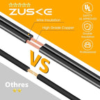 Outdoor String Lights, 150FT LED Patio Lights with 72+3 ST38 Vintage Edison Shatterproof Bulbs, Waterproof Connectable Dimmable Outside Hanging Lights for Backyard Bistro Porch Gazebo(75FTx2)