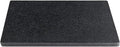 Diflart Natural Stone Cuttings Board for Kitchen, 16x20 Inch, Black, Granite Pastry Slab Large with Non-Slip Feet for Cheese, Charcuterie, Dough, Chocolate, Pack of 1 Piece