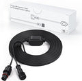 Lumary Extension Cords for Permanent Outdoor Lights Gen 2 Only, Not Work with Pro and Max Version, Black 12Ft