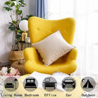 Jeanerlor Cotton Linen Soft Soild Decorative Square Throw Pillow Covers Set Cushion Case for Sofa Bedroom Car24 x 24 Inch 60 x 60cm, Light Linen