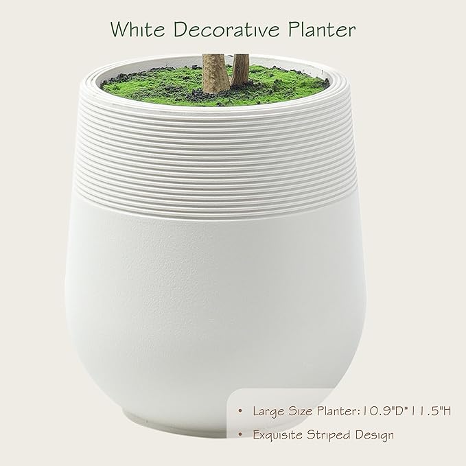 Bellacat 7ft Minimalist Artificial Citrus Tree with Large Exquisite Planter, 84in Faux Citrus Tree with Realistic Leaves, Faux Tree Indoor Outdoor for Home Office Living Room Bedroom Porch Decor.