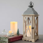 Homemory 6" x 4" Large Waterproof Outdoor Flameless Candles with Remote Control and Timer, Battery Operated Flickering LED Pillar Candles for Indoor Outdoor Lanterns, Porch, Long Lasting, Set of 4