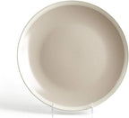 Rock Ridge Speckled Stoneware Dinnerware Set (18pc Set, Sands and Ivory)