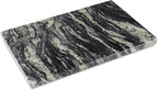 Koville Brazilian Natural Marble Cutting Board for Kitchen, 12x8inch Hand Crafted Marble Slab for Cheese, Charcuterie, Pastry Board - Wedding Gift, House Warming Gift