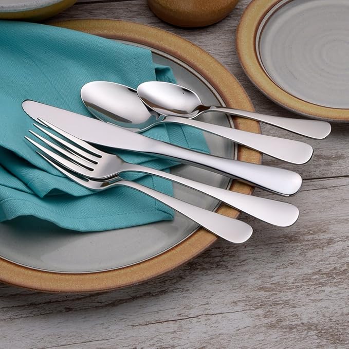 Liberty Tabletop Annapolis 20 Piece Flatware Set service for 4 stainless steel 18/10 Made in USA