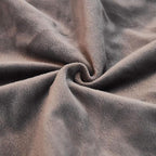 JAUXIO Diamond Pinch Pleated Crystal Velvet Pillowcases 2 Pack Solid Pintuck Throw Cushion Cover for Home Decor Hidden Zipper Closure (Dark Grey, King)