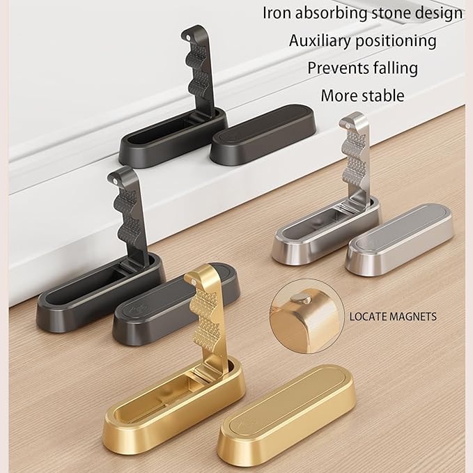 2PCS Folding Coat Hook, Heavy Duty Wall Hooks Made of Zinc Alloy, Foldable Wall Hooks for Hanging Coats, Scarves, Hats, Bathrobes, Keys, Bags(Black)