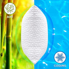 SUPA MODERN Cooling Bed Pillows for Sleeping 1 Pack Shredded Memory Foam Pillows Adjustable Cool Pillow