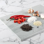 Koville Brazilian Natural Marble Cutting Board for Kitchen, 16x12inch Large Hand Crafted Marble Slab for Cheese, Charcuterie, Pastry Board - Wedding Gift, House Warming Gift