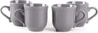 Pearl Dots Stoneware Dinnerware (16pc Set, Grey)