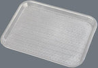 Carlisle FoodService Products Cafe Plastic Fast Food Tray, 14" x 18", Gray