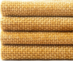 MIULEE Pack of 4 Couch Throw Pillow Covers 18x18 Inch Gold Soft Decorative Chenille Pillow Covers Farmhouse Accent Cushion Covers for Boho Home Decor Sofa Bedroom Living Room