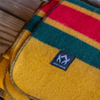 Arcturus Rainier Wool Blanket - 4.5lbs Warm, Heavy, Washable, Large | Great for Camping, Outdoors, Survival & Emergency Kits (North Cascades)