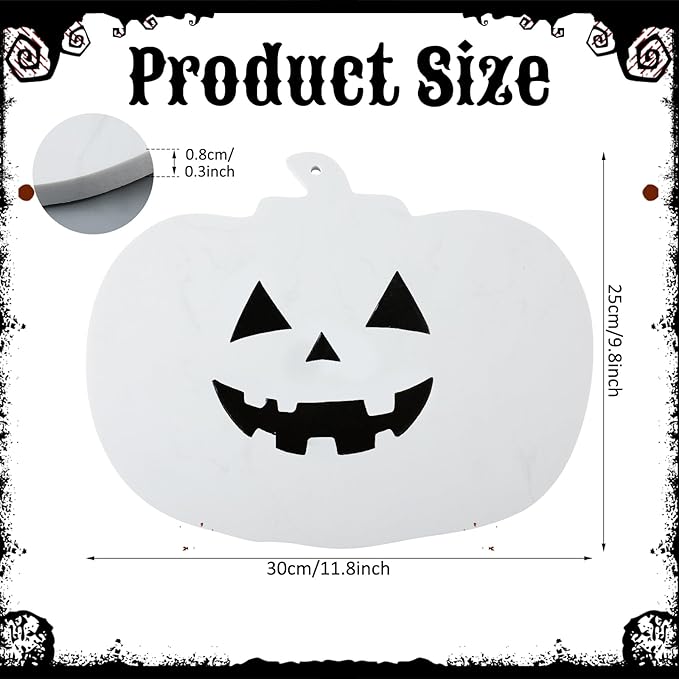 Halloween Marble Pumpkin Cheese Board Charcuterie Cutting Tray Marble Serving Decorative for Decoration Charcuterie Kitchen(White)