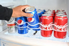 Display Technologies, Fridge-Plus Drink Organizer for Refrigerator Storage - Soda Can Dispenser and Soda Can Organizer Rack for Bar Fridge (Pack of 1)
