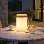 uuffoo 2 Pack LED Lamp Lantern Table Lamp Cordless Shower Lamp IP44 RGB and Warm White Dimmable for Indoor Outdoor Patio Camping Restaurant Home