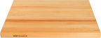 CONSDAN Wood Cutting Board for Kitchen, 16 x 12, USA Grown Solid Hickory Hardwood, Edge Grain, Chopping Board, Butcher Block with Juice Groove, Prefinished with Food-Safe Oil, 1" Thick