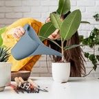Plant Watering Can - for Home Garden - 1/2 Gallon - Grey