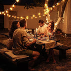 GLUROO Outdoor String Lights 180FT, 90+6Pcs Vintage Bulbs Shatterproof 2700K LED Patio String Lights Waterproof, Connectable Edison Style Lights, Hanging Lights for Backyard, Bistro