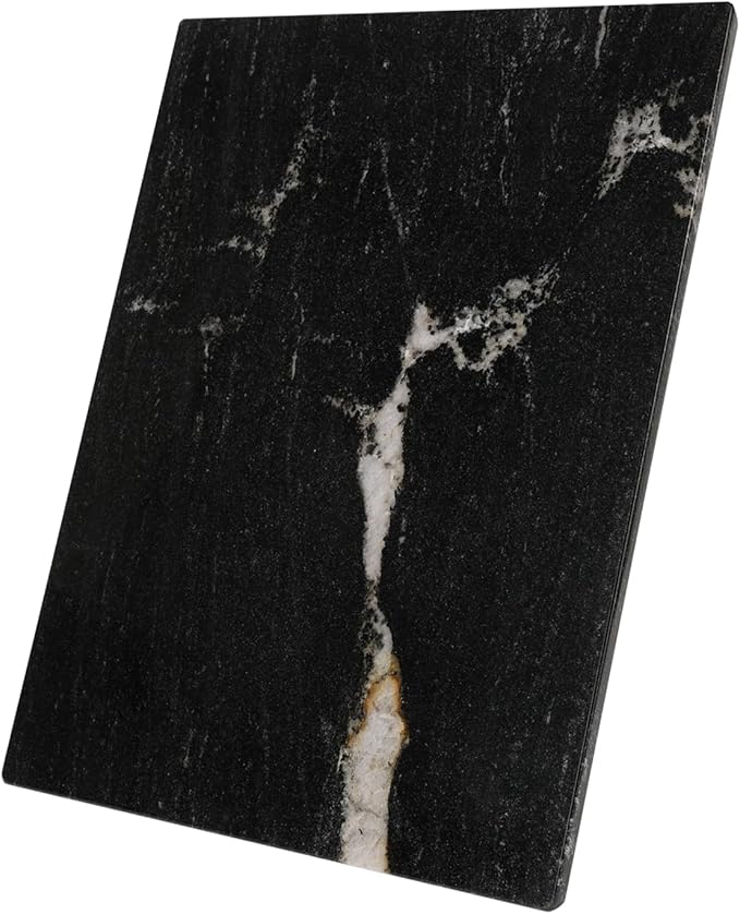 Koville Brazilian Natural Marble Cutting Board for Kitchen, 16x20inch Extra Large Hand Crafted Marble Slab for Cheese, Charcuterie, Pastry Board - Wedding Gift, House Warming Gift