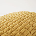 Fancy Homi Mustard Yellow Long Body Lumbar Lumbar Decorative Throw Pillow Covers 14x36 Inch for Bed Couch Bedroom Bench, Soft Corduroy Rectangle Solid Pillow Case, Rustic Farmhouse Boho Room Decor