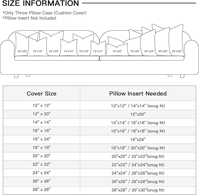 OTOSTAR Set of 2 Xmas Soft Plush Short Wool Velvet Decorative Throw Pillow Covers Square Luxury Style Cushion Case Pillow Shell for Sofa Bedroom Christmas Tree and Elk White, 16x16 Inch